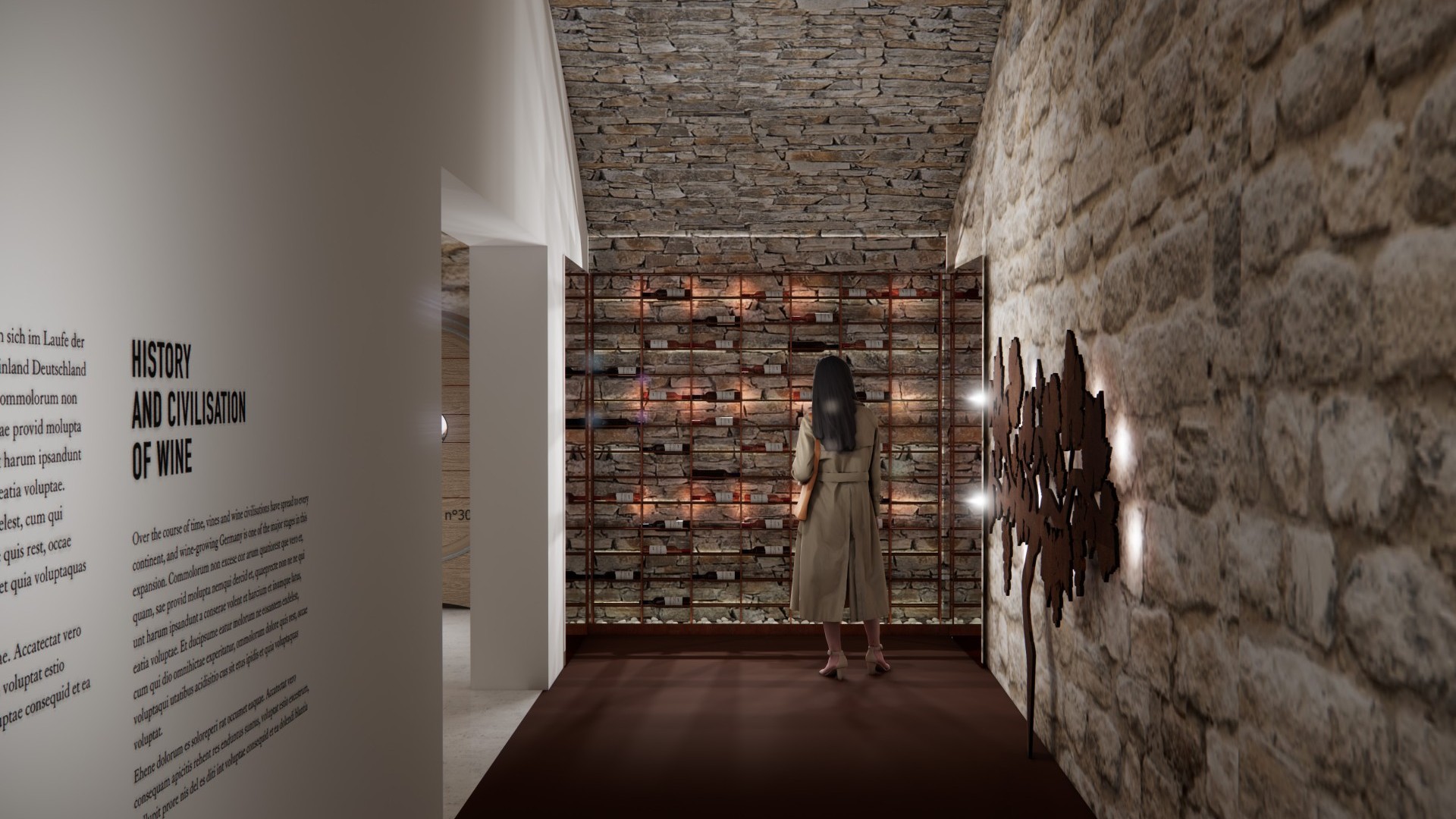 Weinflaschen Lagerung